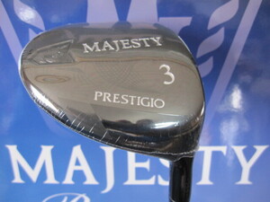 展示品 黒の輝き■税込■3番 (R) 2023 ≪ プレステジオ オブシディアン ≫ MAJESTYGOLF PRESTIGIO OBSIDIAN FAIRWAY WOOD