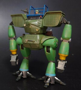 1/100 戦闘メカ ザブングル ウォーカーマシン ギャロップタイプ 改修 塗装済み完成品 スーパーミニプラ 当時物 正規品 同梱歓迎