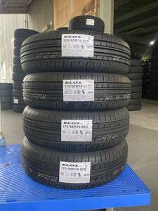 【法人宛限定送料無料】YKM65R14-3　ヨコハマ　175/65R14 82S　ECOS ES31　4本セット　2021年製