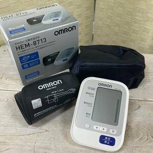 OMRON オムロン 上腕式血圧計 HEM-8713 上腕式 血圧計 健康 動作品/063-02