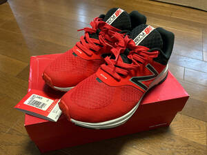 NEW BALANCE　MFLSHRD5　28cm　RED