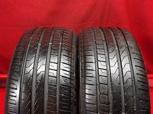 タイヤ2本 《 ピレリ 》 スコーピオン ヴェルデ [ 255/45R19 100V ]8.5分山★ モデル S Y ベンツ EQE GLKクラス n19