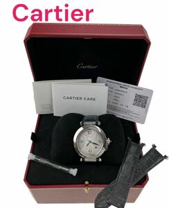 美品　カルティエ　Cartier パシャ　メンズ　時計　M4I792 腕時計 稼働品