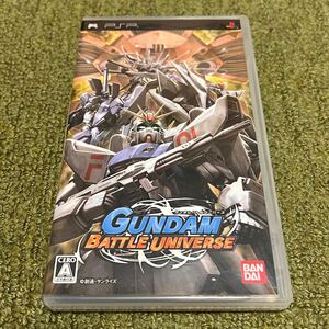 PSP ガンダムバトルユニバース ゲームソフト プレイステーションポータブル 中古品