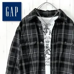 ★1枚あると便利♪GAP ギャップ チェックシャツ★安心のメルカリ便♪匿名配送★