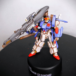 ガンダムMFS7 FA-010S フルアーマーZZガンダム リペイント 完成品