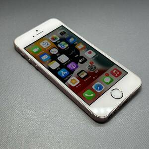 　★全国送料無料★ 美品 現状渡し iPhone SE 第1世代 16GB ローズゴールド NLXN2J/A A1723 国内版 SIMフリー 電池83% 利用制限&ロックなし