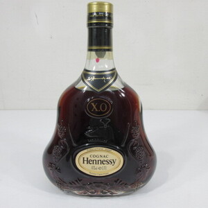 ■未開栓■Hennessy ヘネシー XO クリアボトル 金キャップ 700ml 40％ コニャック ブランデー 古酒 0918MK