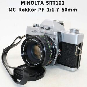 Minolta SRT101 + MC Rokkor-PF 1:1.7 50ｍｍ