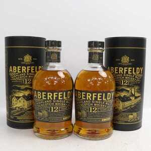 【2本セット】ABERFELDY（アバフェルディ）12年 40％ 700ml N24L130117