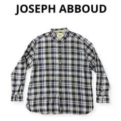 【US古着】ビッグサイズ　JOSEPH ABBOUD チェックシャツ　XL