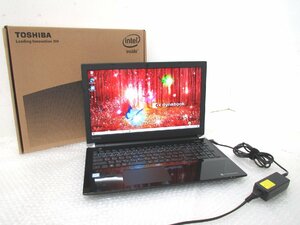 ■◆ TOSHIBA T75/CB windows10 i7-7500U 2.70GHz 8GB HDD1TB BDドライブ（読込み不可） 15.6型 ノートPC 東芝 再