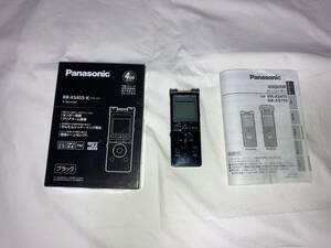 Panasonic　PR-XS455-K　ICレコーダー　ブラック
