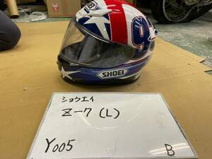 Y005■SHOEI ショウエイ■Z-7 INDY MARQUEZ インディ マルケス ■フルフェイス ヘルメット■Lサイズ