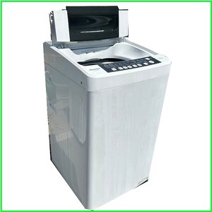 札幌市内送料無料●Hisense ハイセンス 全自動電気洗濯機 HW-T55C●5.5kg 2019年製 地下保管 中古 札幌　２