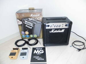 ◆◇Marshall MG10CF ギターアンプ マーシャル　☆エフェクター2点付き◇◆