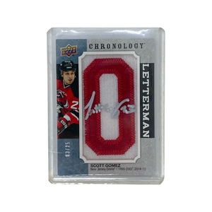 UPPER DECK NHLカード CHRONOLOGY SCOTT GOMEZ NEW JERSEY DEVILS 03/25 #L-NJ-SG 中古 1