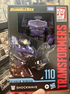 Transformers Studio Series # 110 Shockwave 7” Voyager Class Figure Bumblebee New 海外 即決