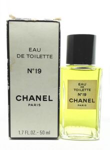 CHANEL シャネル No.19 EDT 50ml ☆ほぼ未使用　送料340円