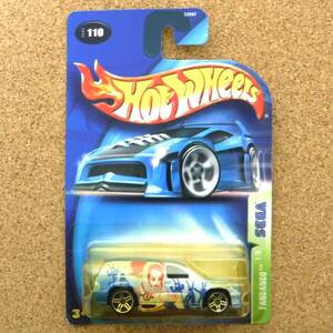 【Hot Wheels】2003 #110 FANDANGO 1/5 SEGA［0459］