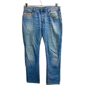 DIESEL デニムパンツ W30 ディーゼル ZATHAN ボタンフライ ブルー 古着卸 アメリカ仕入 2311-963