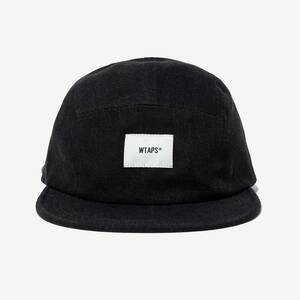 希少★新品本物【BLACK】T-5 02 CAP COTTON. DENIM デニムキャップ ロゴパッチ 刺繍 正規店購入 ダブルタップス 限定 入手困難 Wtaps即発送