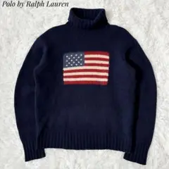 Polo by Ralph Laurenタートルネックセーター 星条旗 アメリカ