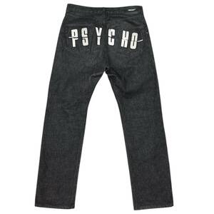 UNDERCOVER アンダーカバー　PSYCHO Denim Pants UC 2B4502 ブラック サイズ:3