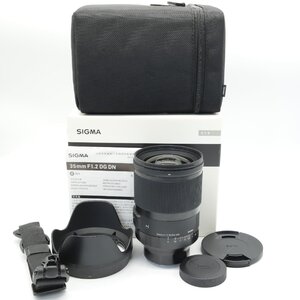 【良品】シグマ(Sigma) SIGMA シグマ Sony Eマウント レンズ 35mm F1.2 DG DN 単焦点 広角 フルサイズ Art ミラーレス 専用