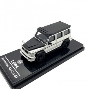 JADI リバティウォーク AMG G63 ホワイト 1/64スケール PGPA55161