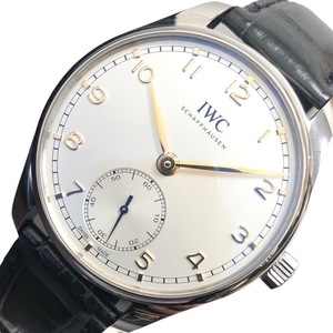 インターナショナルウォッチカンパニー IWC ポルトギーゼ IW358303 シルバー 腕時計 メンズ 中古