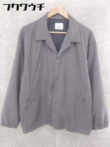 ◇ JUNRed ジュンレッド 長袖 ジャケット ブルゾン サイズM グレー メンズ