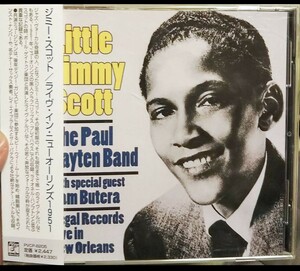 ジャズ ジミースコット ライヴインニューオーリンズ1951 jimmy scott live in neworleans ライブ jazz