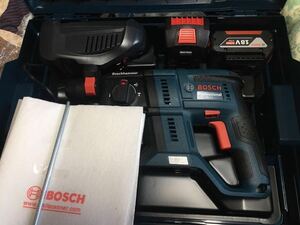 新品未使用 BOSCH GBH18V-21 充電式ハンマドリル ハンマードリル　18V バッテリー２個付き