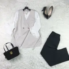 MELROSE CLAIRE他 セレモニースーツ F&3 ジレ オフィス 卒入服