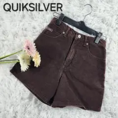 【QUIKSILVER】クイックシルバー レディースデニムショートパンツ美品XS