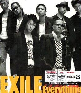 ■ EXILE ( 初回限定スリーヴ付きパッケージ！ ) [ Everything ] 新品 未開封 CD 即決 送料サービス ♪