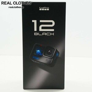 【未開封】GoPro/ゴープロ CHDHX-121-FW CPST1 HERO 12 BLACK アクションカメラ デジタルビデオカメラ /000