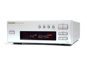 ★ ワイドFM対応 FM/AMチューナー【 ONKYO T-405X 】調整済美品 ★