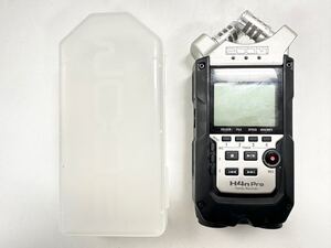 【1R4】 1円スタート ZOOM H4n Pro Handy Recorder 通電確認済み ハンディレコーダー ケース付き