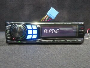 【即決】★送料込★ ALPINE [CDA-9856Ji] 1DIN オーディオ CD プレーヤー デッキ ヘッドユニット FM AM ◆取外 ML21S◆ 中古 11938