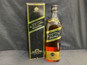 KY0701-5　JOHNNY WALKER　Black Label　12年　EXTRA SPECIAL　SCOTCH WHISKY　750ml　43％　ジョニーウォーカー　ブラックラベル