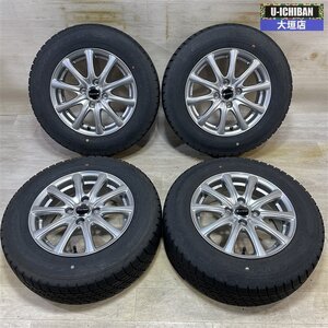 ヤリス ヴィッツ アクシオ 等 エクスター 5.5-14+38 4H100 グッドイヤー アイスナビ6 175/70R14 14インチ スタッドレス 4本セット 002R