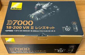 ニコン Nikon デジタル一眼レフカメラ レンズキット D7000 VR 空箱 ジャンク