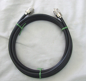 同軸ケーブル　5D-FB　4.0m 　M型コネクタ付　