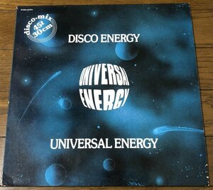 Universal Energy Universal Energy / Disco Energy フランス・オリジナル盤 12インチ Cosmic Space Disco