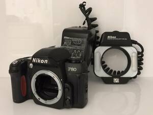 Nikon ニコン F80 フィルムカメラ MACRO SPEEDLIGHT マクロ スピードライト SB-29s #