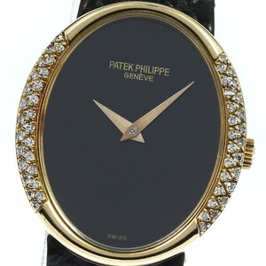 パテックフィリップ PATEK PHILIPPE Ref.4310 K18YG サイドダイヤ 手巻き レディース _743348【ev10】