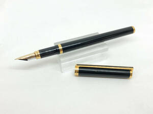 訳あり 5487654 S.T.Dupont /デュポン 万年筆 クラシック 18K ブラック