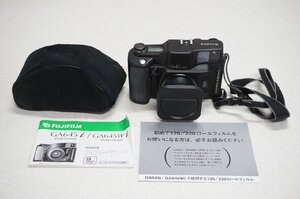 [SK][A5963760] FUJIFILM 富士フイルム 6x4.5 wide GA645Wi Professional 中判フィルムカメラ ケース、説明書付き